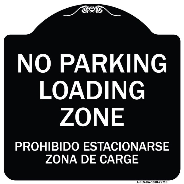 Warning Unauthorized Vehicles Towed By Towing Co. Heavy-Gauge Alum Sign, 18" x 18", BW-1818-22710